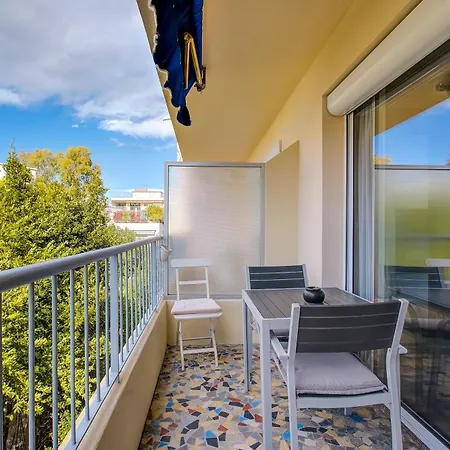 Wilson Palace - Avec Terrasse Et Climatisation Lejlighed Antibes